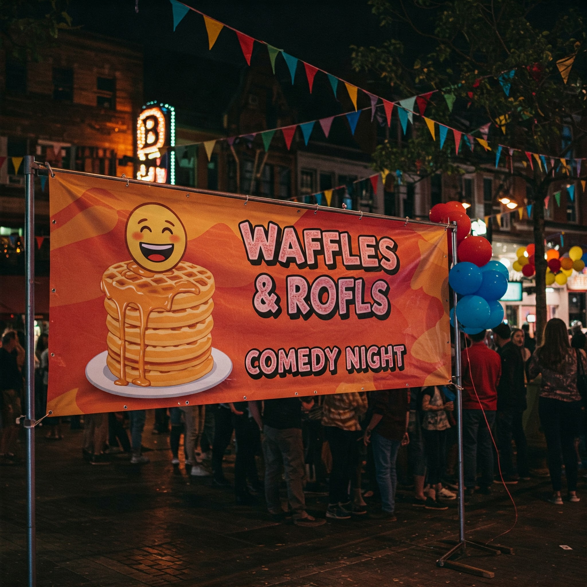 Our waffle wonderland pop up